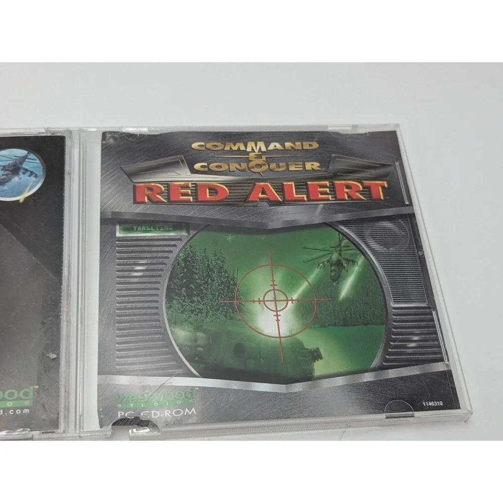 Command and Conquer RED ALERT (PC,‎ 1996) Vintage CD-ROM (Windows 95)